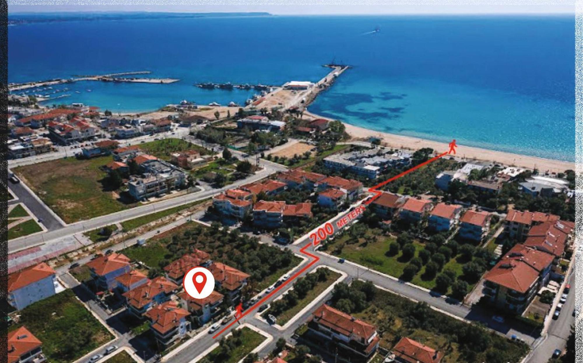 Amelia Apartment Nea Moudania Ngoại thất bức ảnh